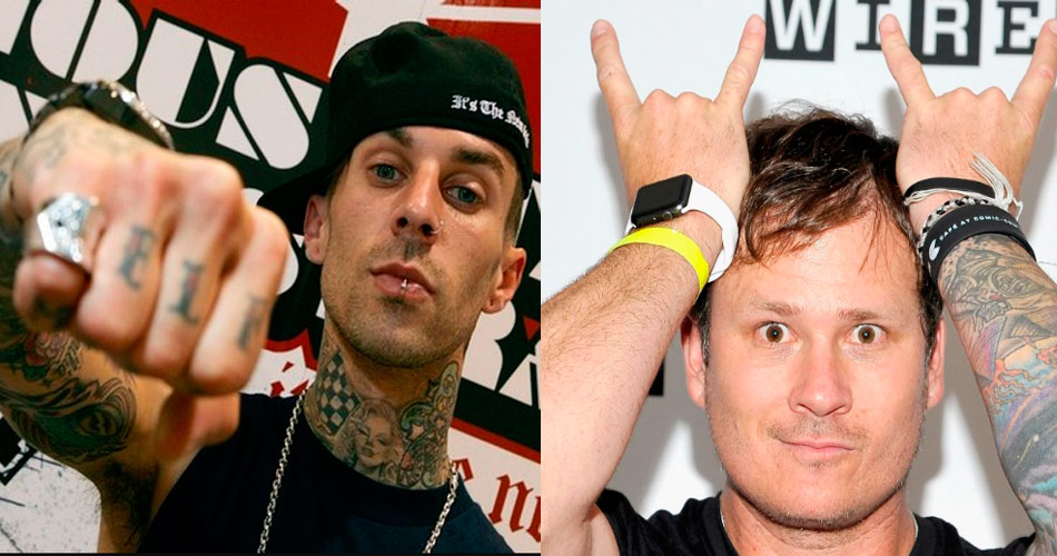 Blink 182: Tom Delonge interage com Travis Barker na web e fãs especulam retorno