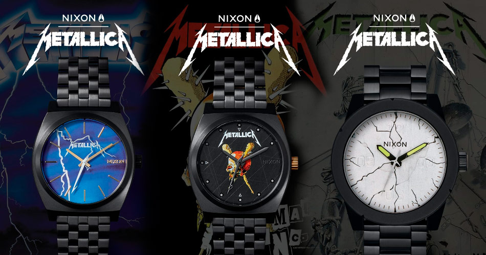 Conheça os relógios lançados pelo Metallica