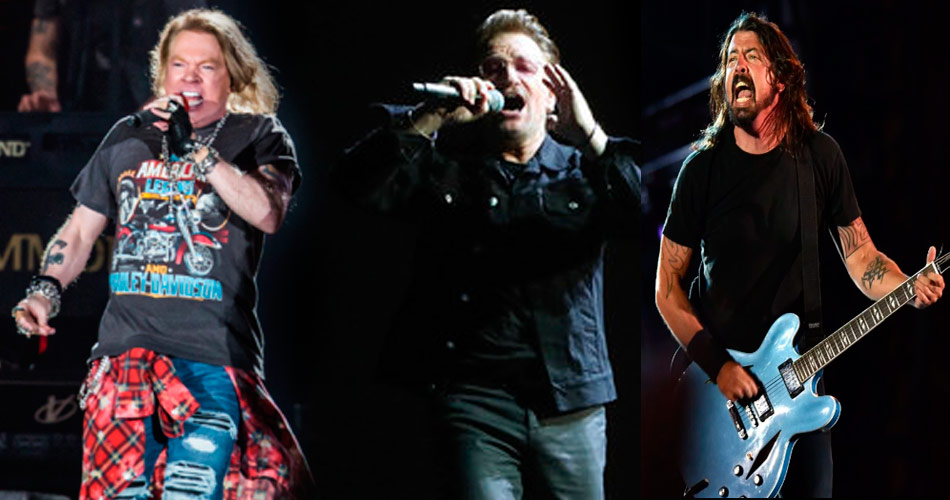 Guns N´Roses, Foo Fighters e U2 gravam tributo ao T-Rex, diz jornalista