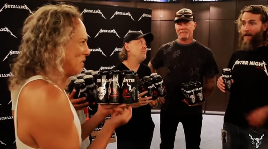 Veja documentário sobre nova cerveja do Metallica