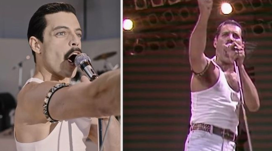 Em vídeo especial, Queen compara Live Aid de Wembley com de sua cinebiografia