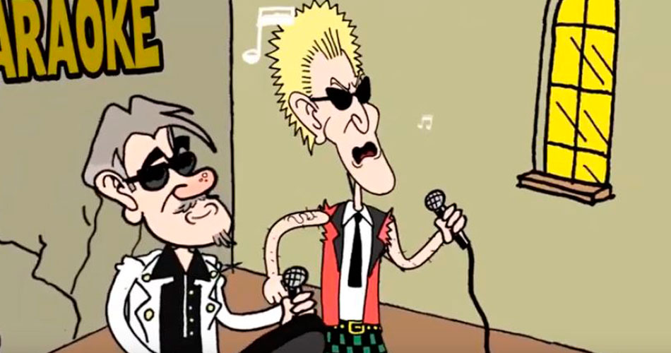 Supla lança clipe animado com participação de ex-Sex Pistols
