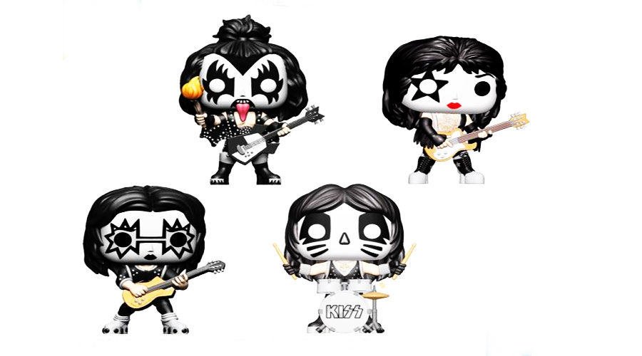 Funko anuncia retorno dos bonecos do Kiss
