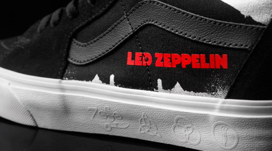 Tênis da Vans comemora 50 anos de Led Zeppelin