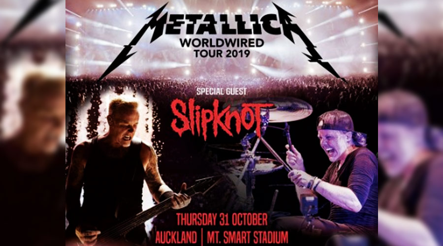 Oceania: ingressos para show de Halloween com Metallica e Slipknot esgotam-se em 12 minutos