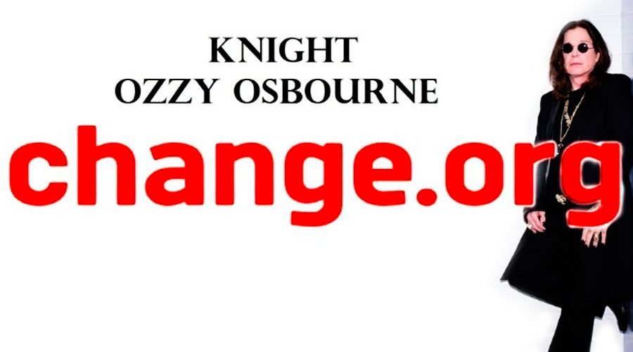 Ação online pode transformar Príncipe das Trevas em Sir Ozzy Osbourne