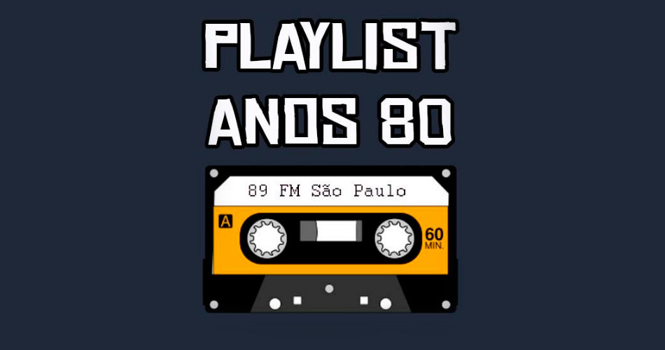 Ouça “playlist anos 80” criada com sugestões dos ouvintes da Rádio Rock