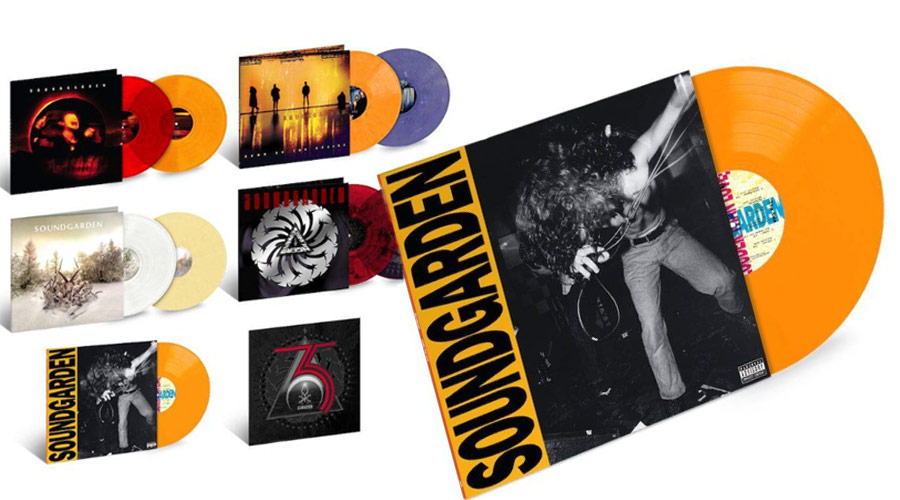 Soundgarden comemora 35 anos com vinis coloridos
