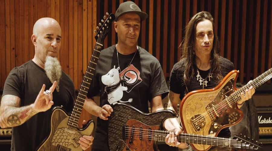 Ícones do metal apresentam guitarras “Game Of Thrones”