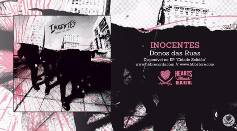 Inocentes libera audição do single “Donos das Ruas”