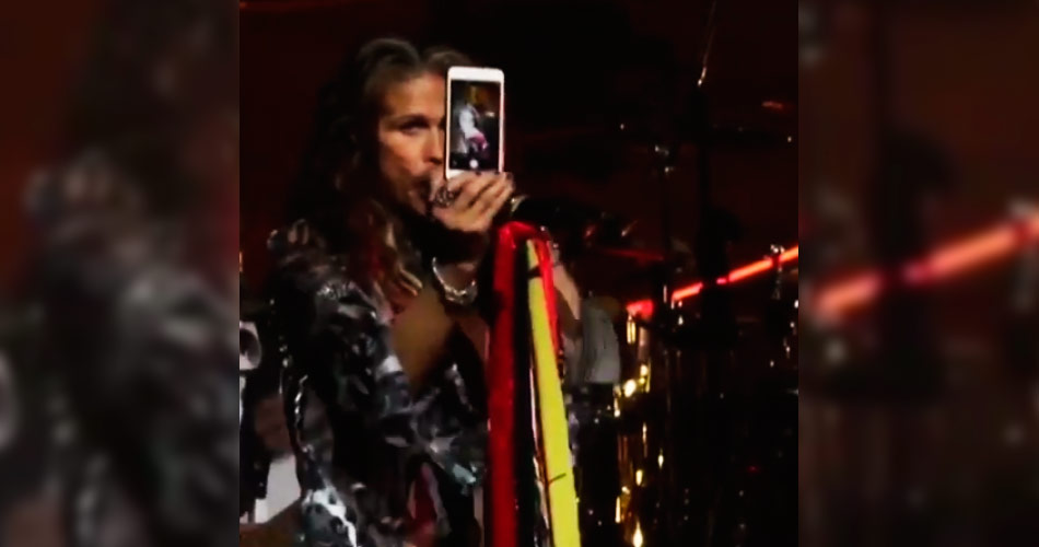 Aerosmith dá sinal verde para fãs usarem celulares em shows