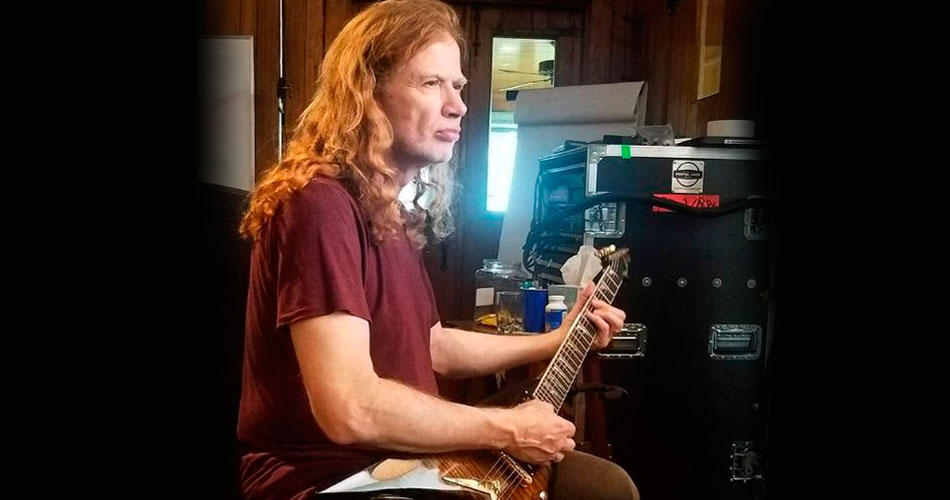 Dave Mustaine já está em estúdio trabalhando no próximo disco do Megadeth