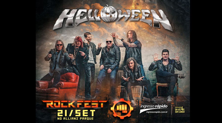 Helloween substitui Megadeth em festival em São Paulo