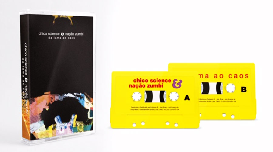 1º álbum de Chico Science & Nação Zumbi ganha relançamento em Fita Cassete