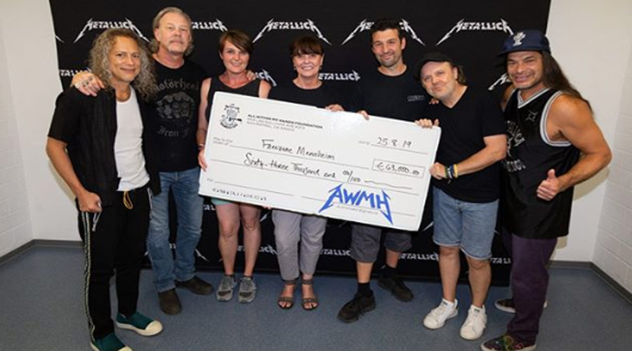 Metallica doa quase 7 milhões de reais para entidades carentes em sua turnê europeia