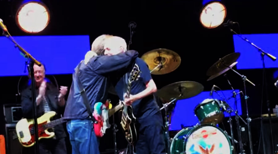 Vídeo: Peter Frampton e Eric Clapton tocam juntos pela primeira vez