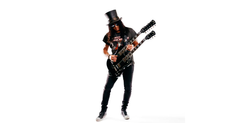 Vídeo: Slash apresenta sua novíssima guitarra da Gibson