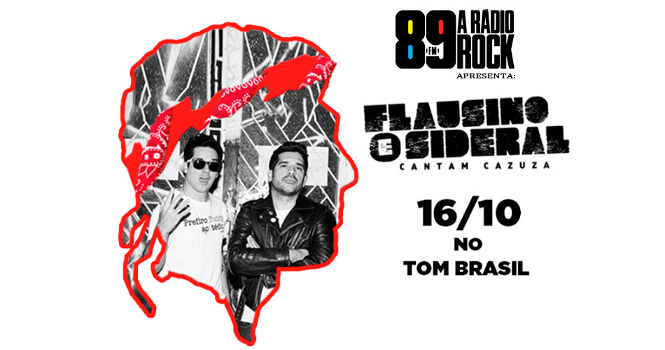 Show “FLAUSINO e SIDERAL cantam CAZUZA” chega a São Paulo