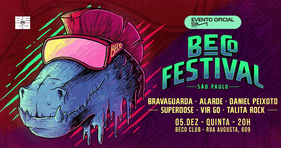 Festival Beco Noite SIM apresenta novos nomes do rock nacional