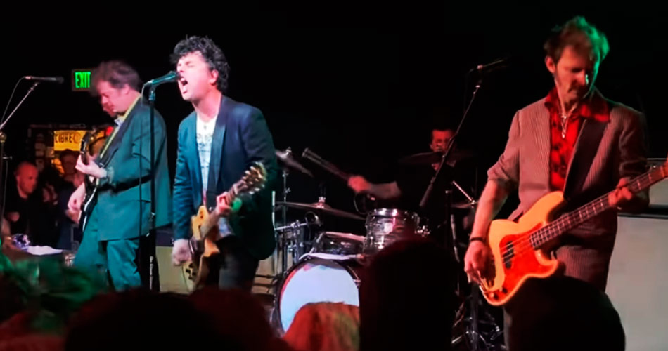 Veja show surpresa do Green Day em pub californiano