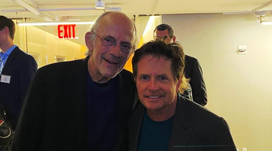“De Volta Para o Futuro”: Christopher Lloyd e Michael J. Fox comandam evento beneficente