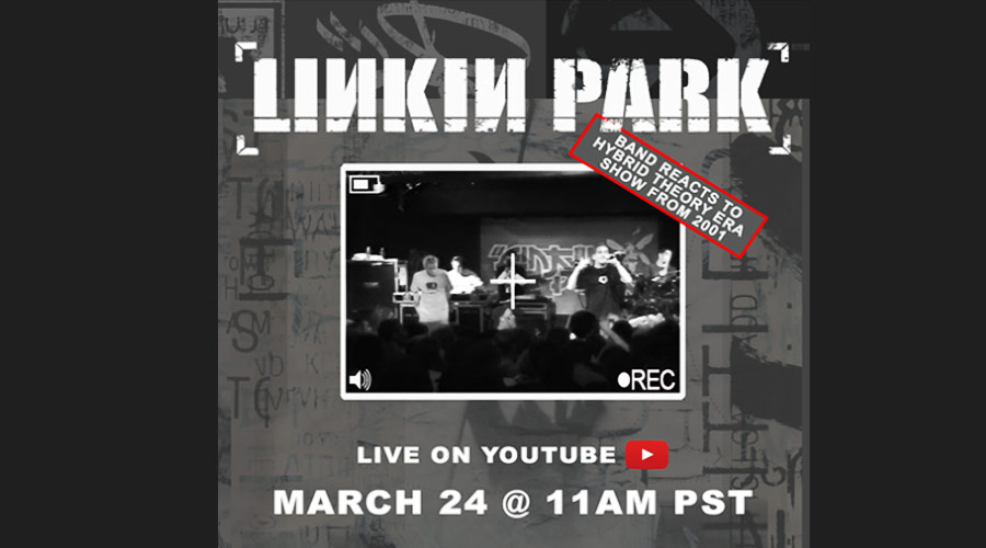 Linkin Park anuncia show inédito de 2001 em evento no YouTube