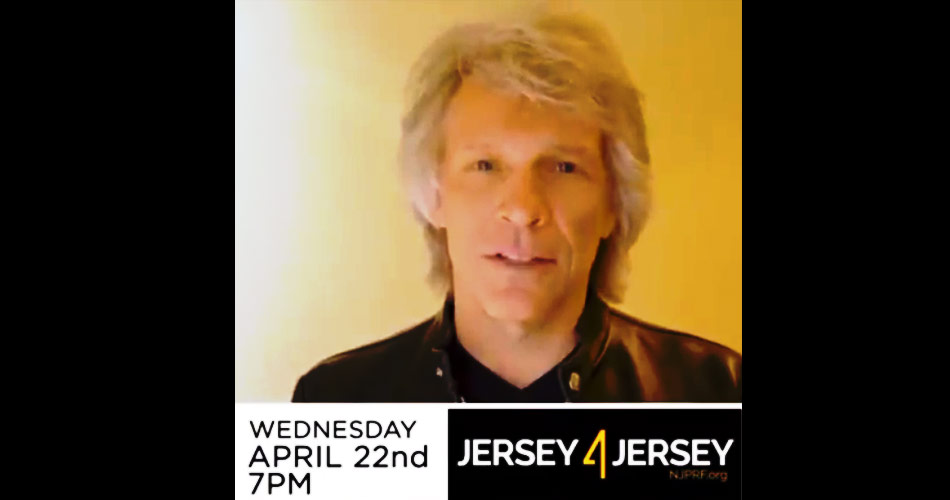 Jon Bon Jovi convida fãs para curtirem evento on-line nesta noite