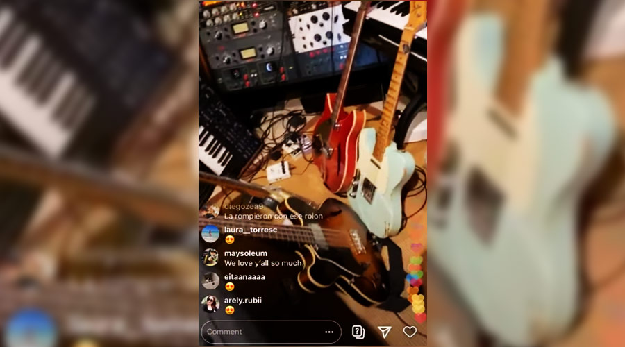 The Killers faz live no Instagram e mostra sons inéditos
