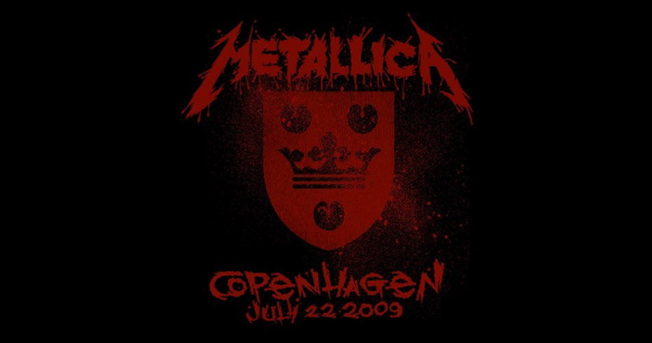YouTube do Metallica mostra gravação inédita de show na Dinamarca