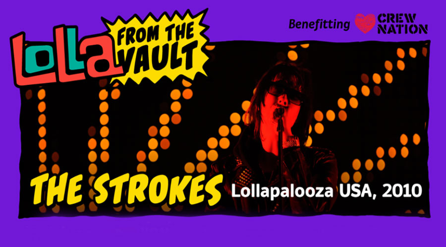 YouTube do Lollapalooza USA faz transmissão de show histórico dos Strokes