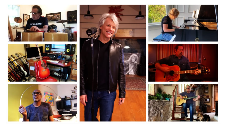 “It´s My Life”, do Bon Jovi, ganha versão virtual emocionante
