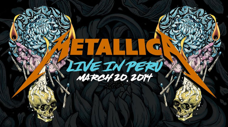 YouTube do Metallica mostra show gravado em Lima, no Peru