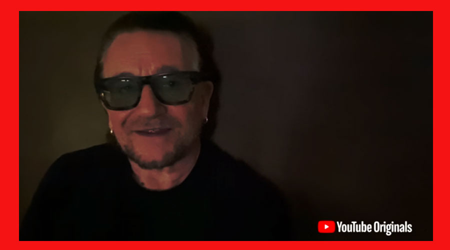 U2: Bono apresenta nova versão de “Beautiful Day” com Chris Martin e diversas outras estrelas