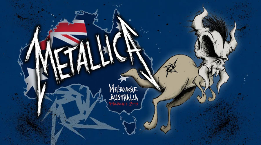 Metallica libera show na Austrália com setlist poderoso