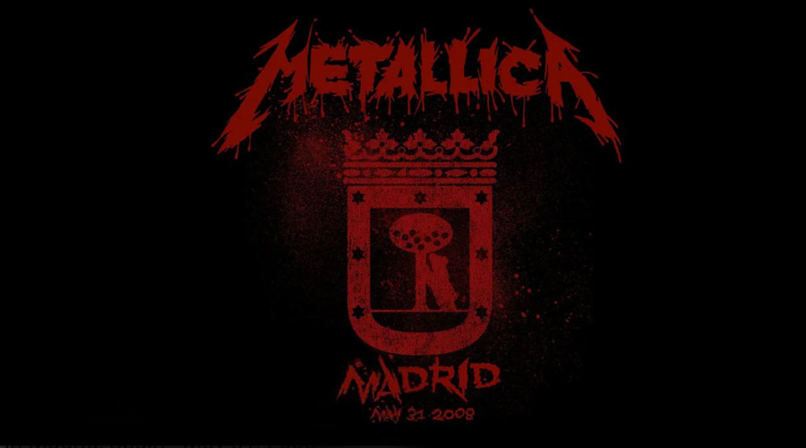 Metallica mostra show realizado há 12 anos em Madri