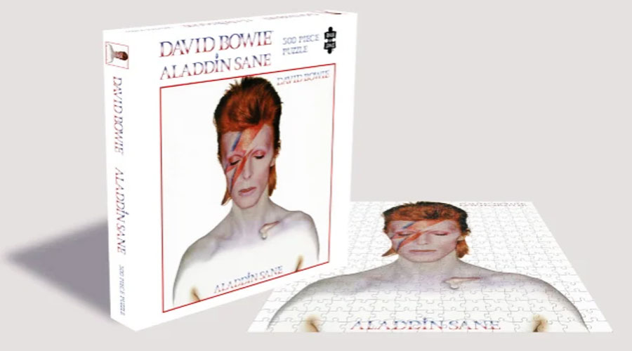 Discos clássicos de David Bowie ganham versão quebra-cabeça