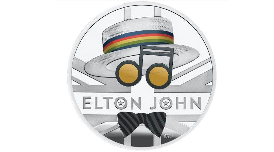 Elton John ganha homenagem através de moeda especial