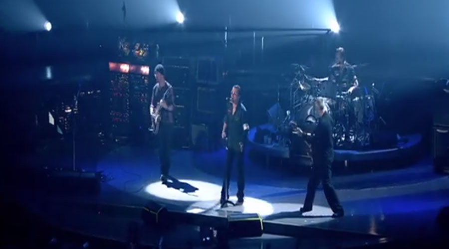 U2 transmite show da turnê “Vertigo 2005”