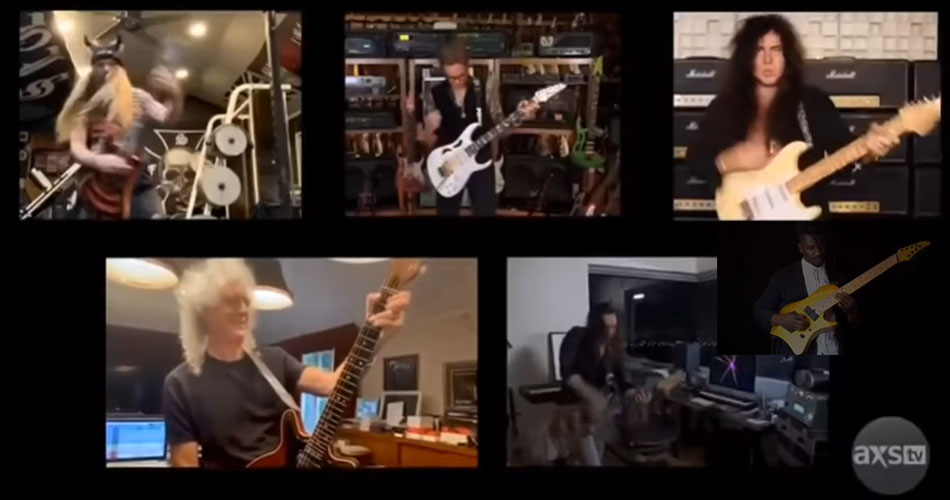 Seis dos maiores guitarristas do mundo se reúnem para versão instrumental de “Bohemian Rhapsody”
