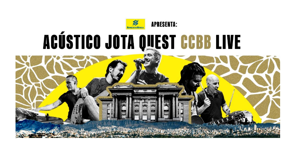 Jota Quest faz live acústica neste sábado