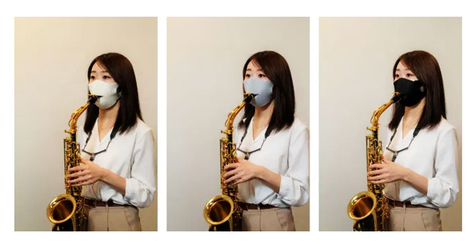 Empresa japonesa desenvolve máscara para instrumentos de sopro