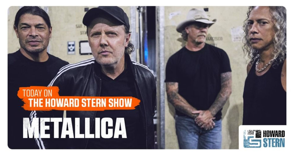 Ouça: Metallica divulga sua apresentação no programa ” The Howard Stern Show”