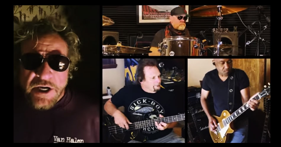 Sammy Hagar reúne The Circle para cover de “Don’t Tell Me (What Love Can Do)”, do Van Halen