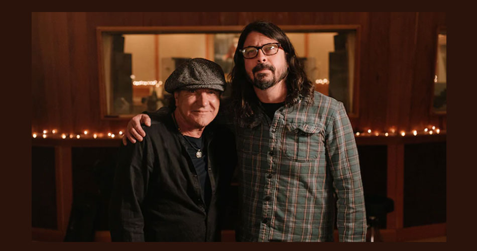 Dave Grohl, do Foo Fighters, se junta a Brian Johnson, do AC/DC, em novo documentário