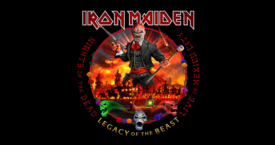 Iron Maiden anuncia lançamento de álbum ao vivo gravado no México