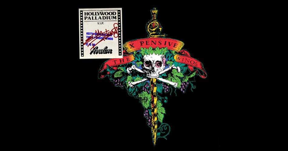 Keith Richards e sua banda, The X-Pensive Winos, anunciam box especial de show no Hollywood Palladium