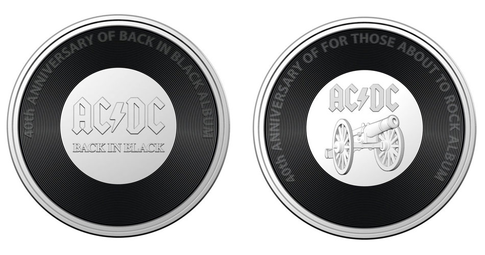 Governo da Austrália lança moedas em homenagem ao AC/DC