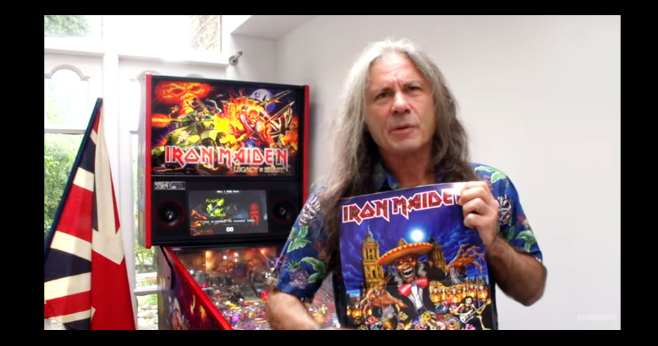 Vídeo: Bruce Dickinson comenta próximo álbum ao vivo do Iron Maiden