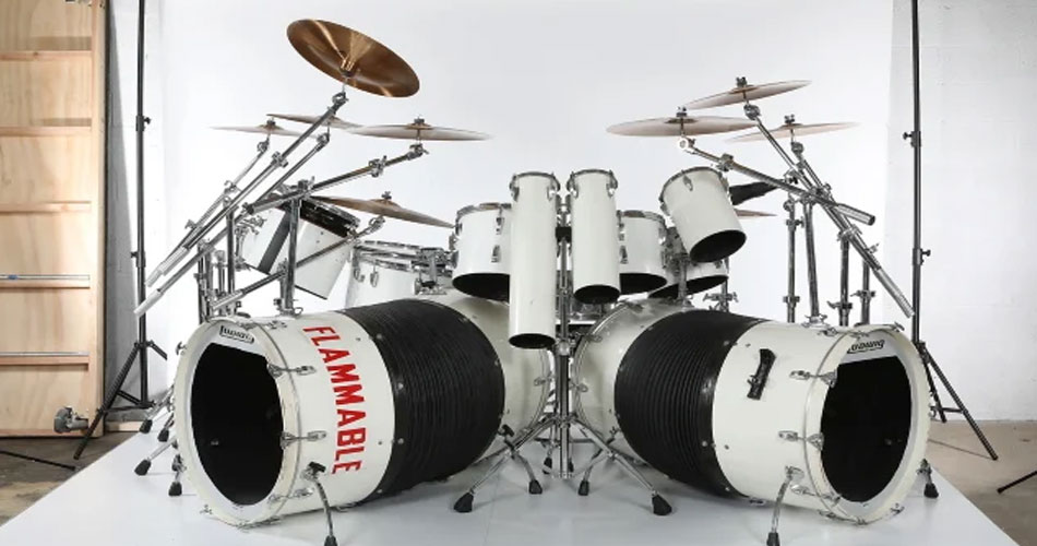 Kit de bateria de Alex Van Halen está à venda por um milhão e meio de reais
