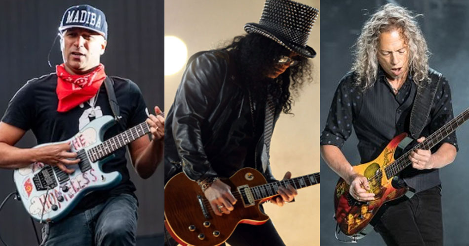 Slash, Tom Morello e Kirk Hammett prestam tributo a Eddie Van Halen